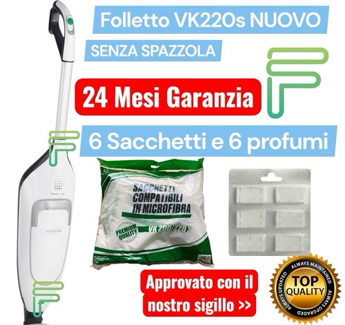 Folletto vk220s nuovo cavo - nuovo, 10